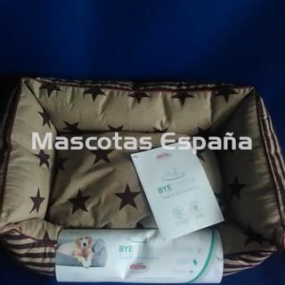 RECORD Cama Acolchada AntiBacteriana (40x35x12cm) Estrellas - Imagen 1